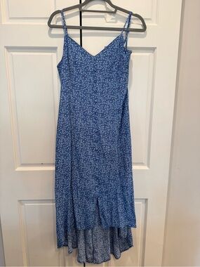 Skies Are Blue High Low Dress, Size M